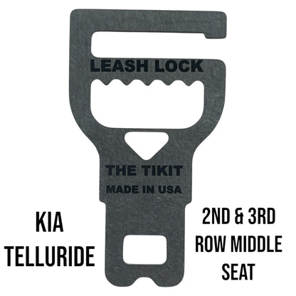 Kia Telluride- 2nd & 3rd Row Middle. LEASH LOCK